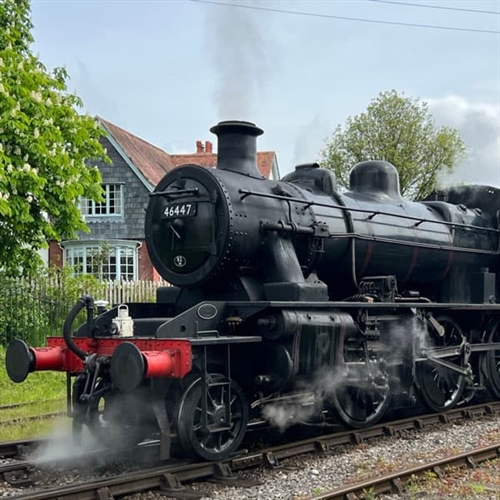Steam Railway Ride - Black Steam Train Steam Railway Ride - Black Steam Train